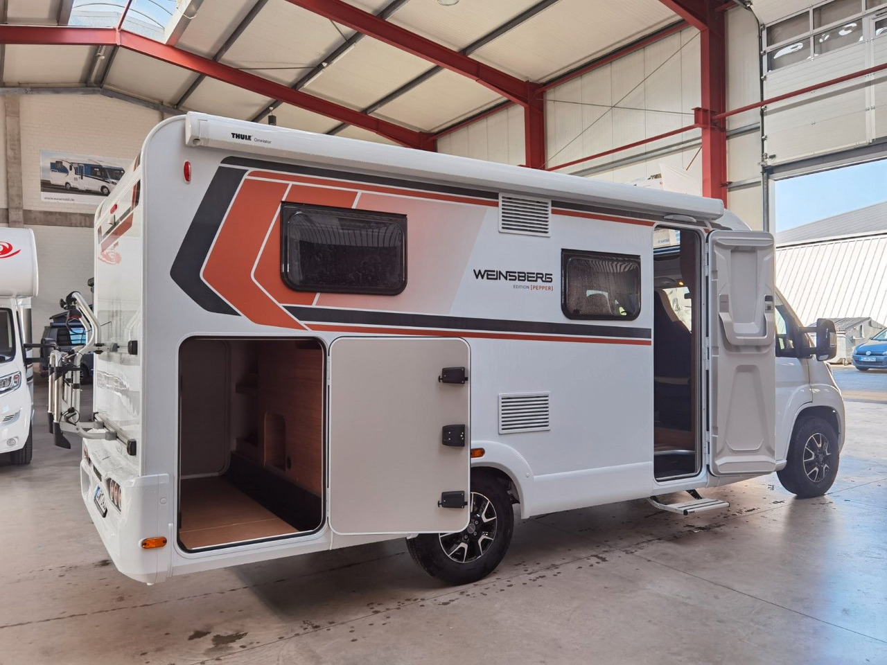 Semi-integrated motorhome Weinsberg CARACOMPACT 600 MEG EDITION-PEPPER/ EINZELBETTEN: picture 8