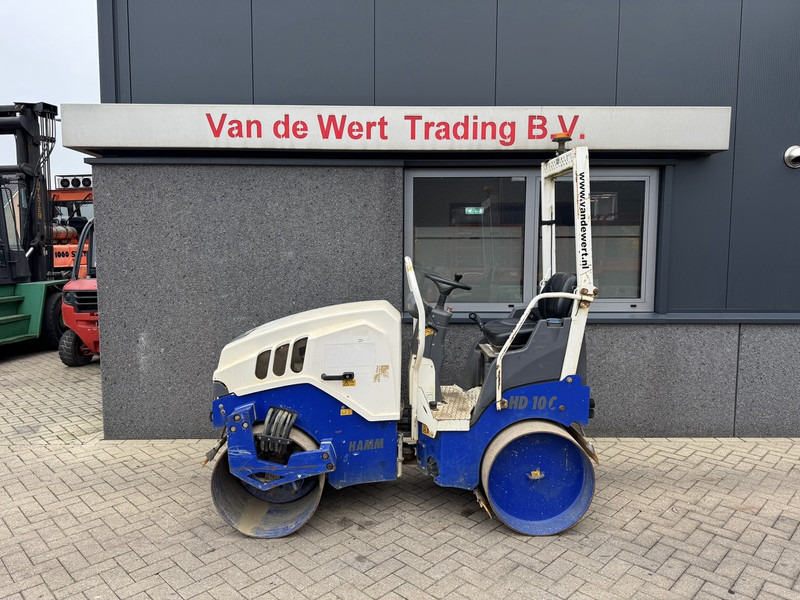 Hamm HD 10 VV Trilwals / Road Roller / Tandemwalze 2015 Kubota Diesel - Roller: picture 1 Hamm HD 10 VV Trilwals / Road Roller / Tandemwalze 2015 Kubota Diesel - Roller: picture 1