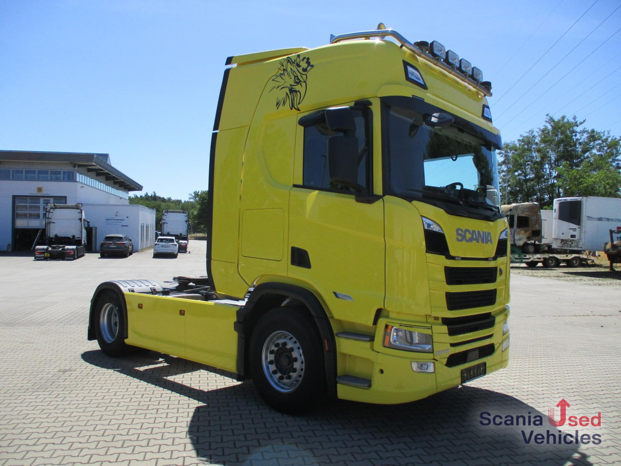 Tractor unit SCANIA R 500 A4x2NB Kipphydraulikanlage: picture 10