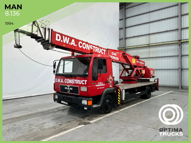 MAN 8.136 L84F / 119257 km - Crane truck: picture 1 MAN 8.136 L84F / 119257 km - Crane truck: picture 1