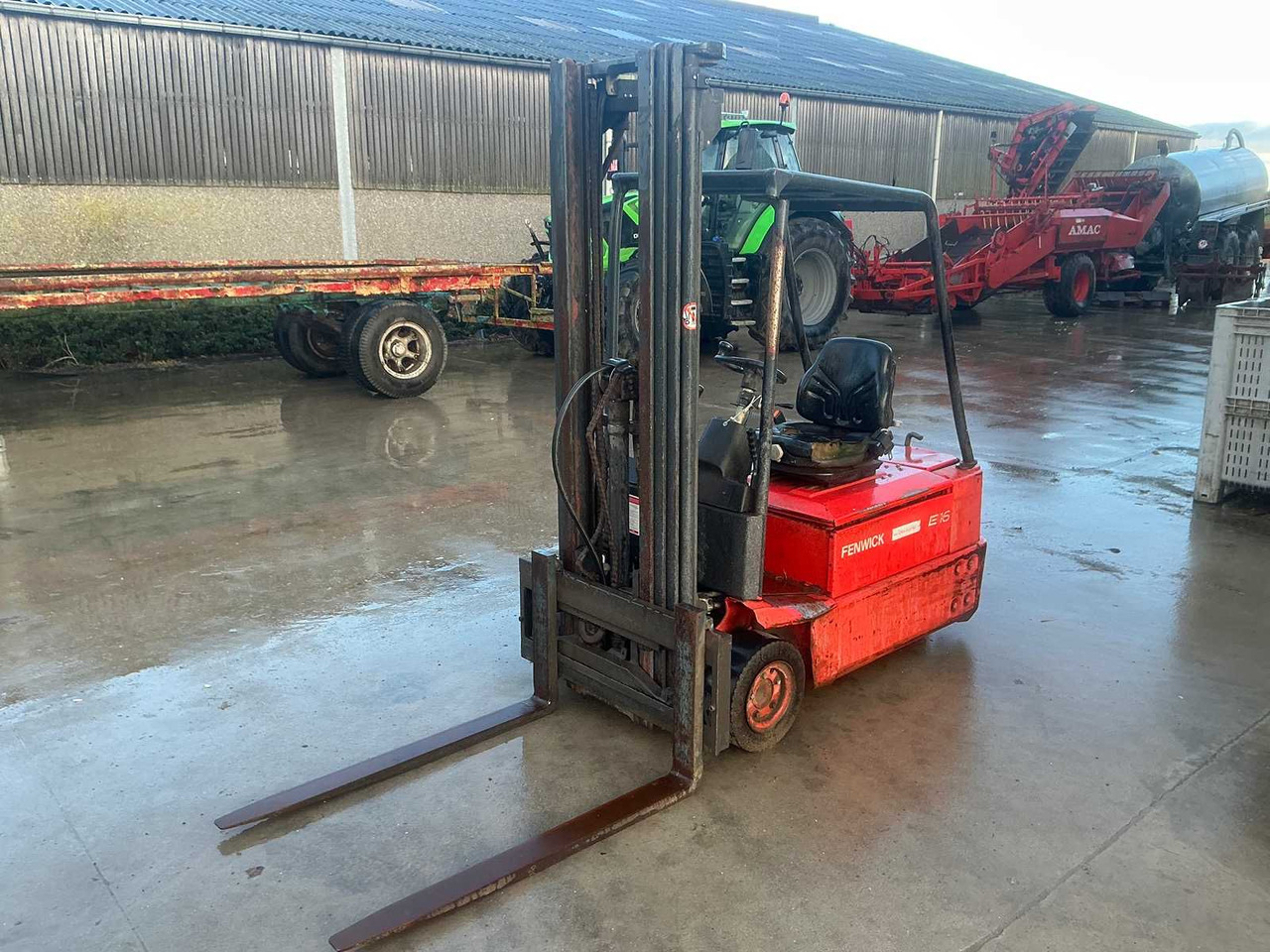 2005 LINDE E16Z-02 FORKLIFT (DEFECTIVE!) - Forklift: picture 3 2005 LINDE E16Z-02 FORKLIFT (DEFECTIVE!) - Forklift: picture 3