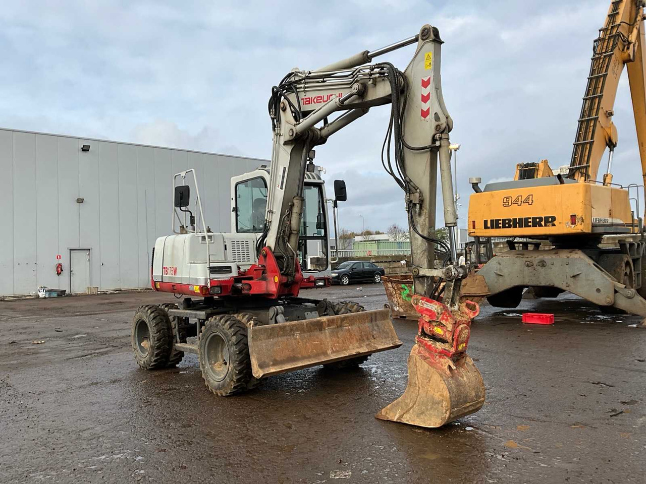 2005 TAKEUCHI TB175W WHEELED EXCAVATOR - Wheel excavator: picture 3 2005 TAKEUCHI TB175W WHEELED EXCAVATOR - Wheel excavator: picture 3