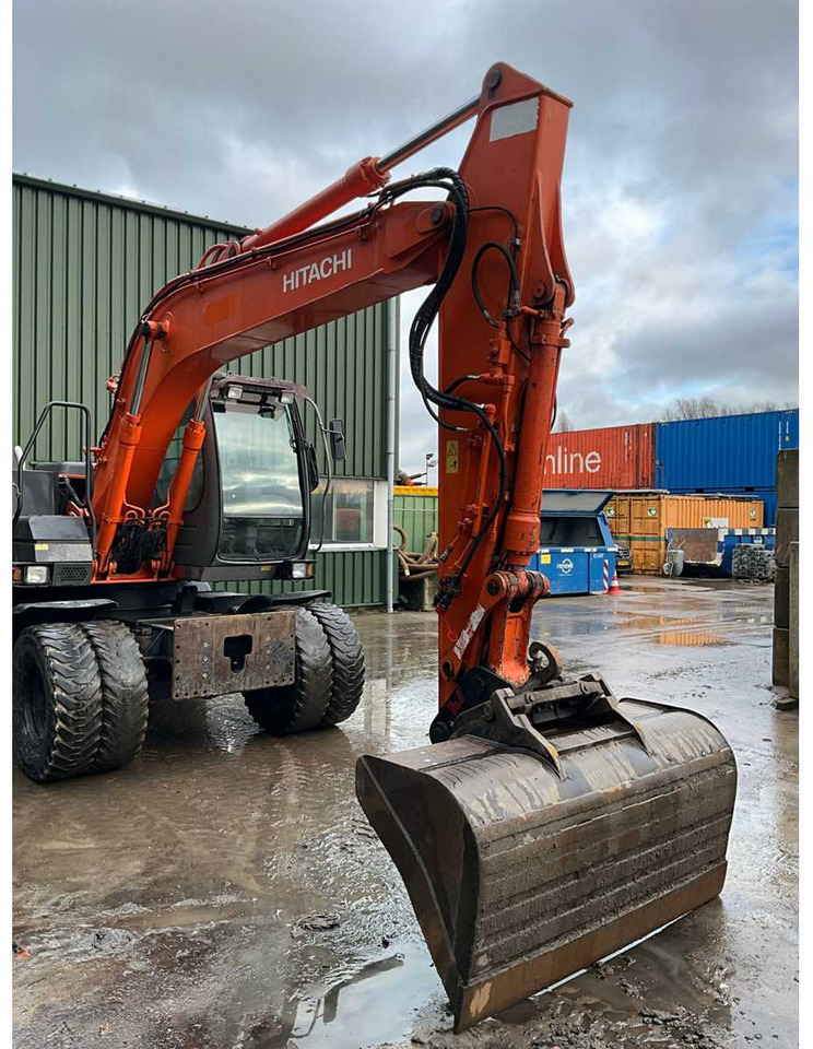 Wheel excavator 2007 HITACHI ZX130W WHEELED EXCAVATOR: picture 9