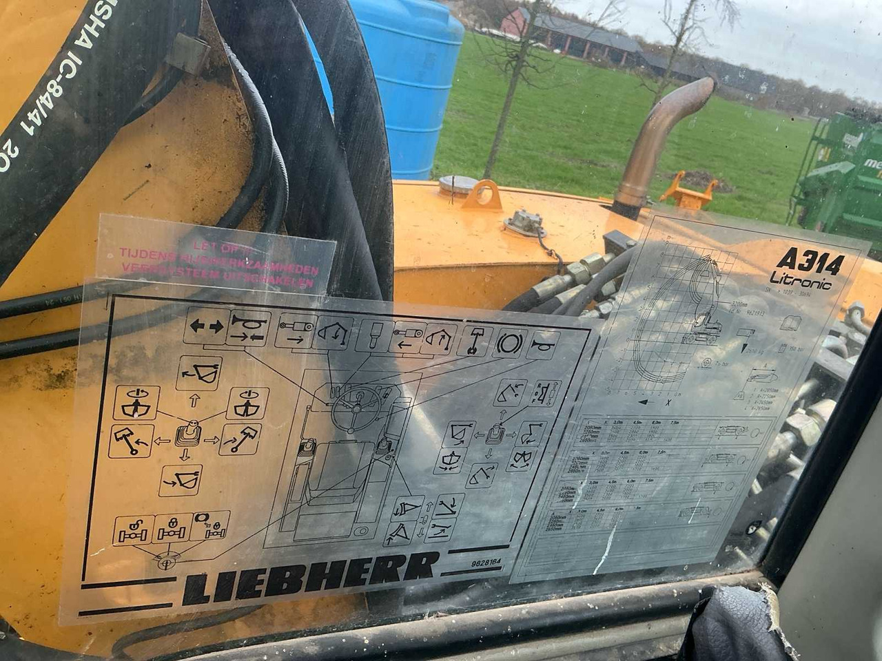 Wheel excavator 2007 LIEBHERR A314 LITRONIC WHEELED EXCAVATOR: picture 38 Wheel excavator 2007 LIEBHERR A314 LITRONIC WHEELED EXCAVATOR: picture 38