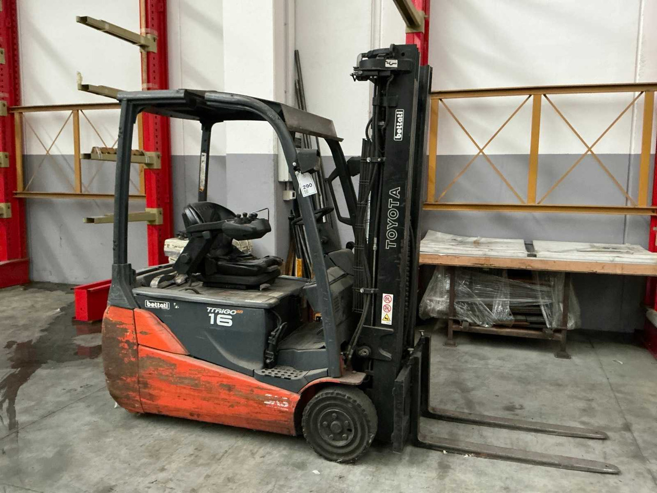 2010 TOYOTA 8FBET16 FORKLIFT - Forklift: picture 2 2010 TOYOTA 8FBET16 FORKLIFT - Forklift: picture 2