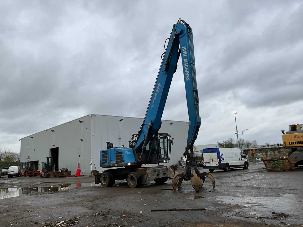 2018 FUCHS MHL350 T4F MATERIAL HANDLER - Wheel excavator: picture 3 2018 FUCHS MHL350 T4F MATERIAL HANDLER - Wheel excavator: picture 3