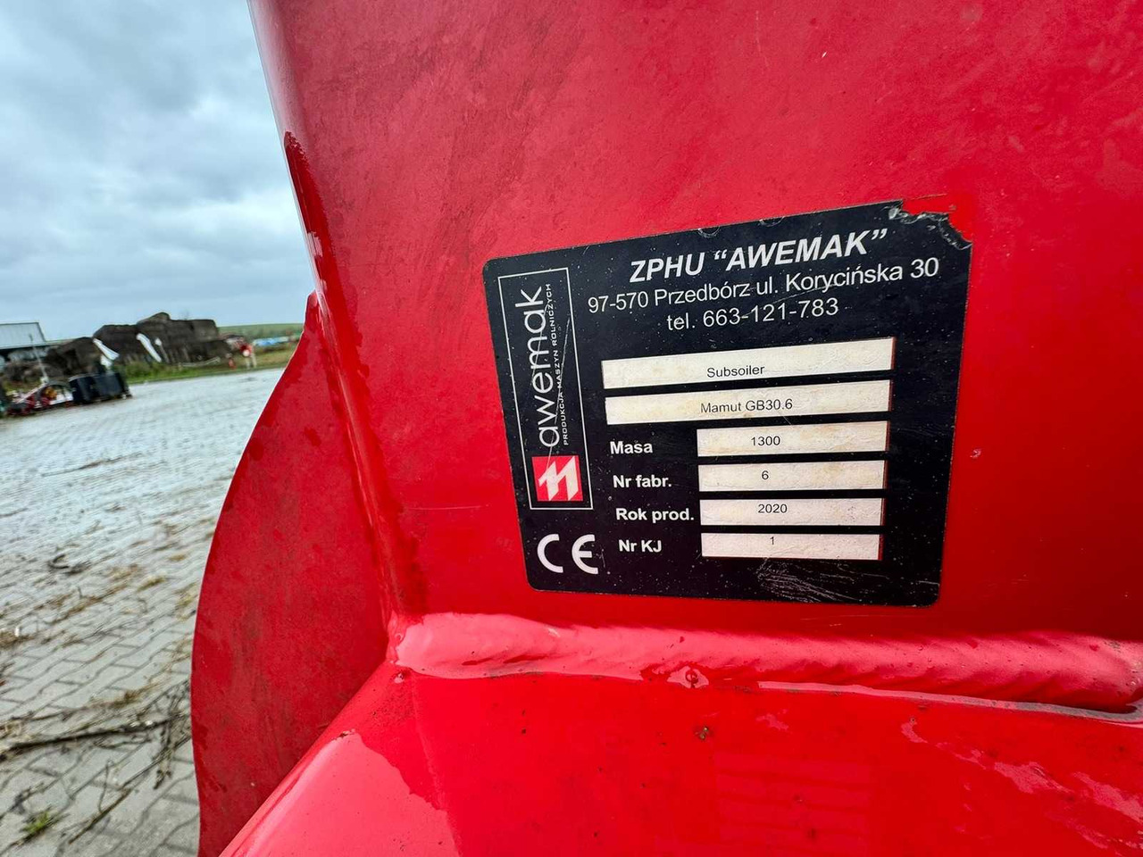 AWEMAK Mamut GB30.6 - Subsoiler: picture 5 AWEMAK Mamut GB30.6 - Subsoiler: picture 5