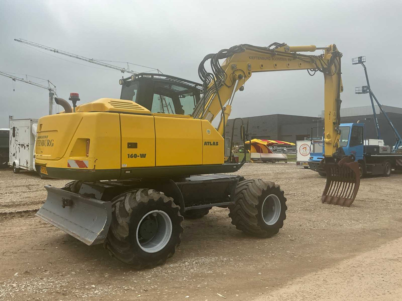 Atlas 160W - Wheel excavator: picture 4 Atlas 160W - Wheel excavator: picture 4