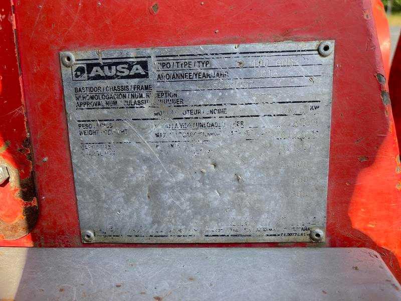 Dumper Ausa D400 AHG: picture 7