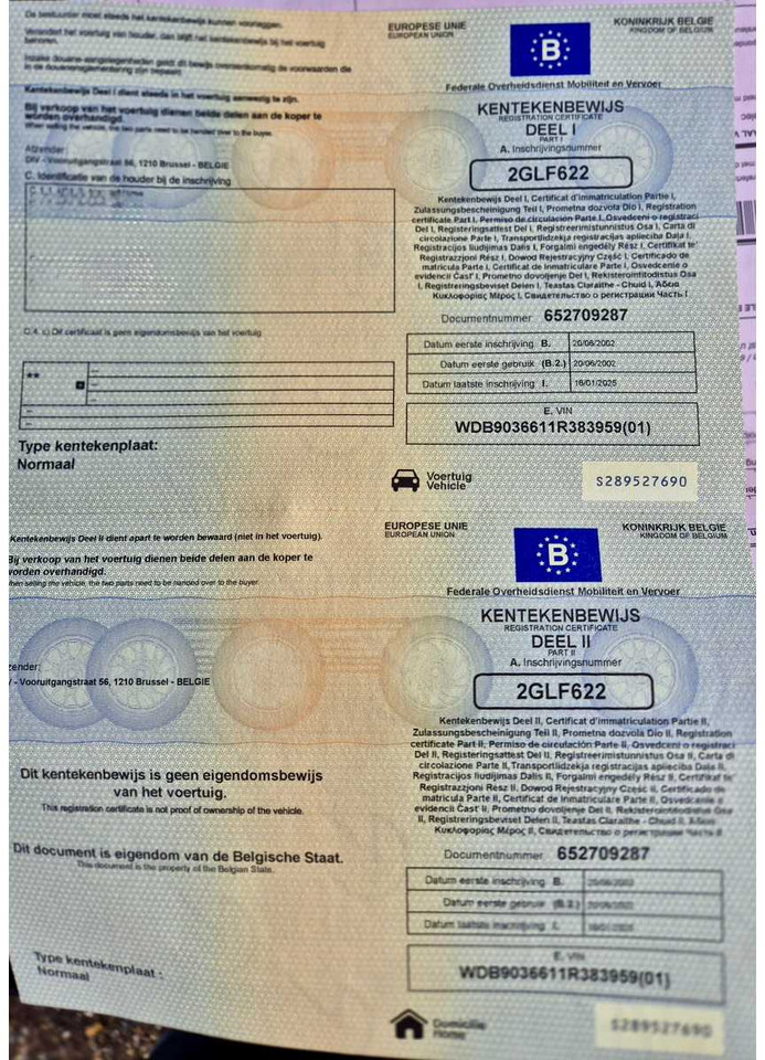 Commercial vehicle 2002 MERCEDES-BENZ SPRINTER: picture 12 Commercial vehicle 2002 MERCEDES-BENZ SPRINTER: picture 12