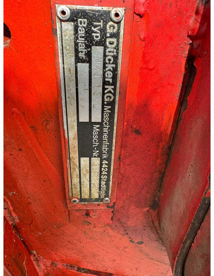 Ducker MKT13L - Flail mower: picture 5 Ducker MKT13L - Flail mower: picture 5