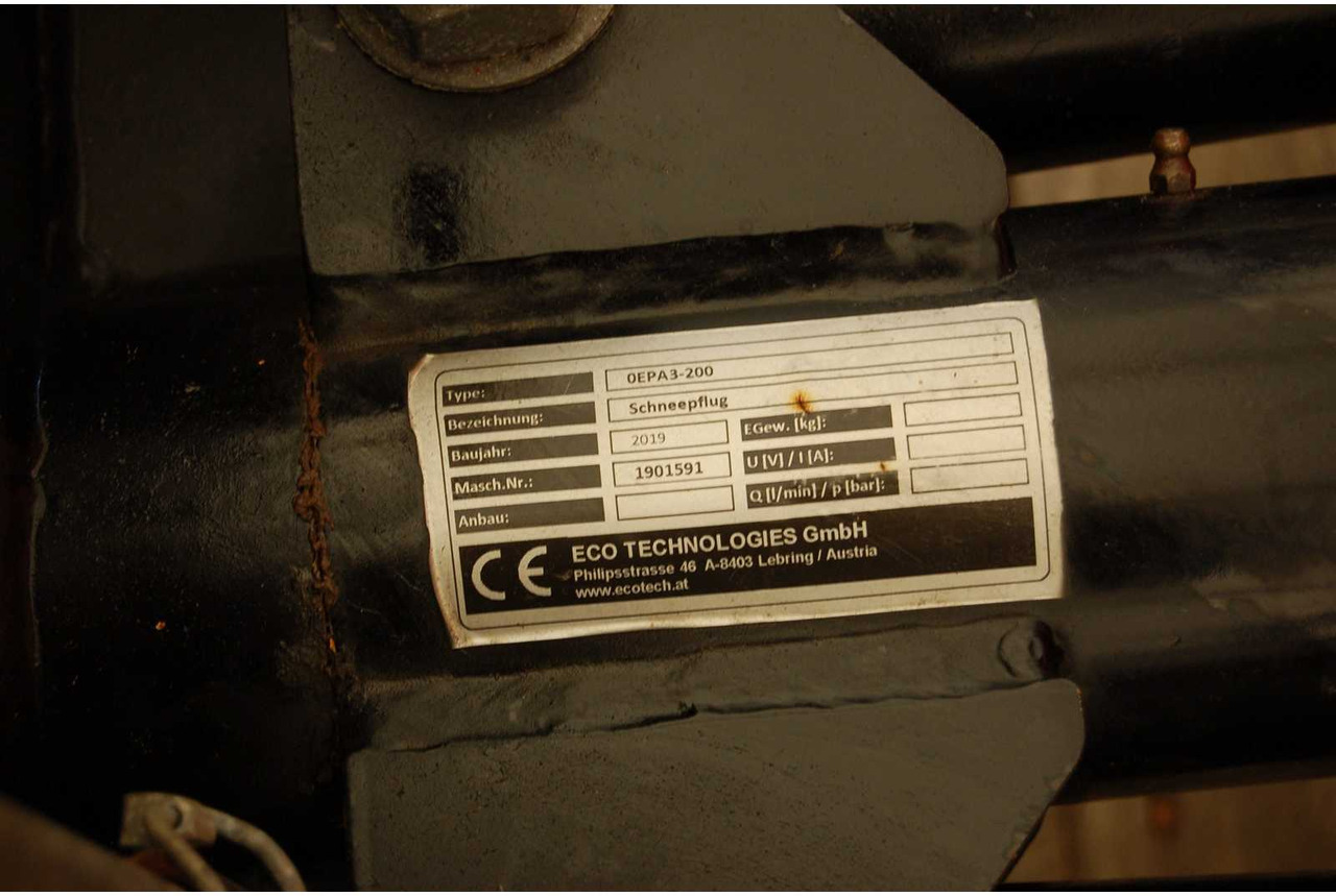Ecotech EPA3-200 - Snow plough: picture 5 Ecotech EPA3-200 - Snow plough: picture 5