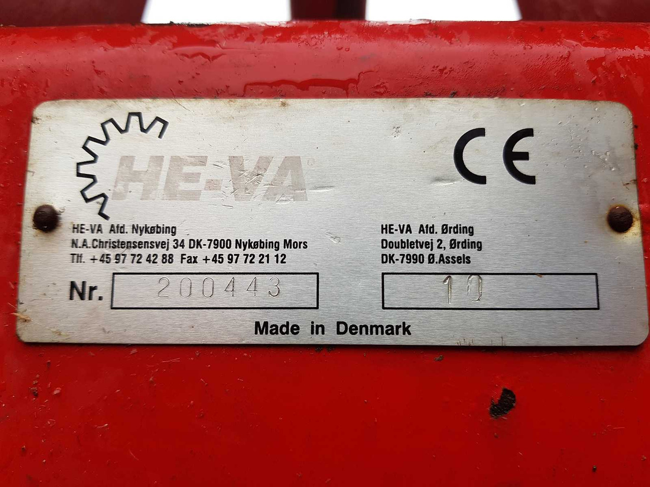 HE-VA 820 - Farm roller: picture 2 HE-VA 820 - Farm roller: picture 2