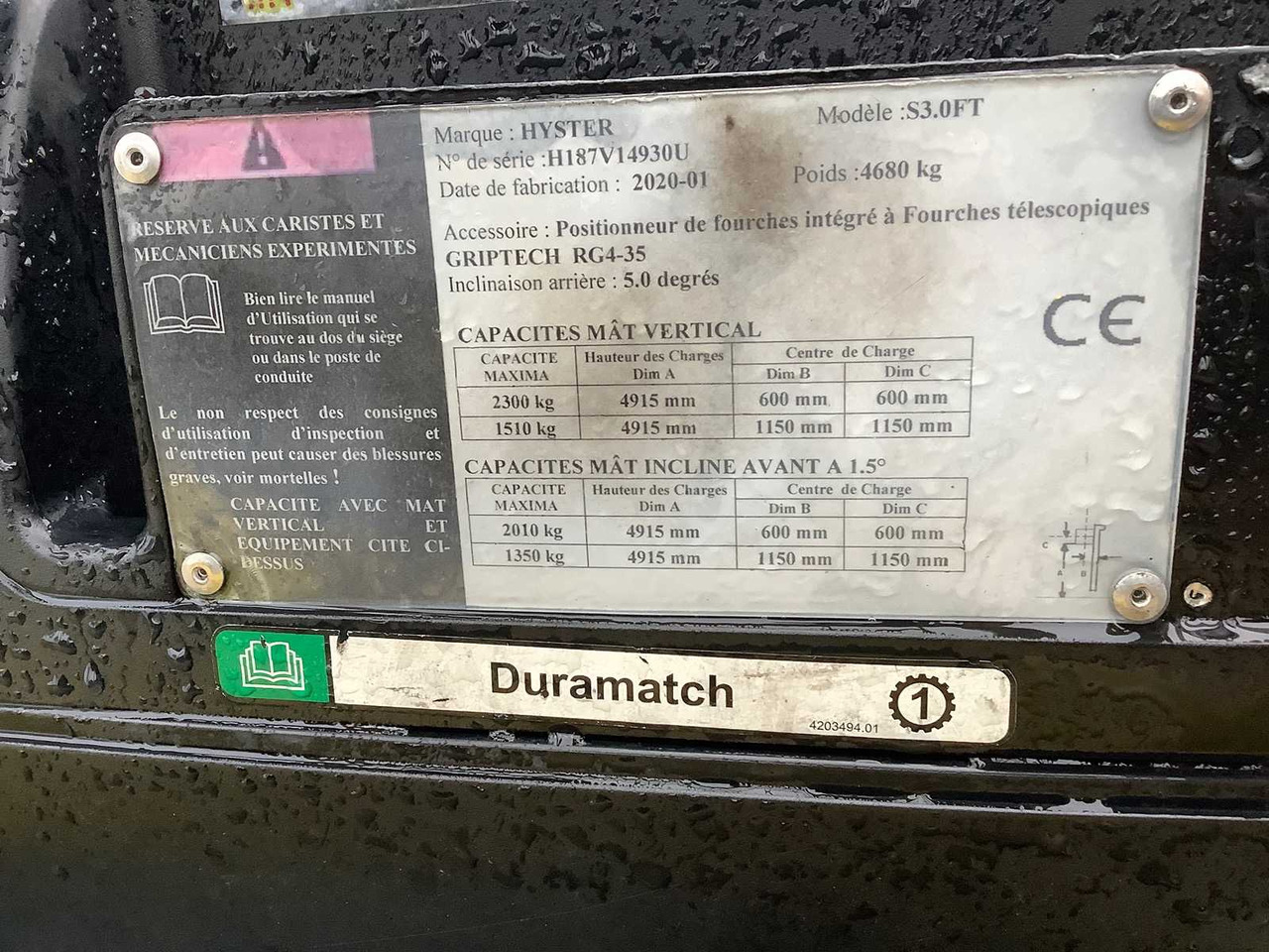 HYSTER - 2020 - S3.0FT - FORKLIFT - Forklift: picture 5 HYSTER - 2020 - S3.0FT - FORKLIFT - Forklift: picture 5