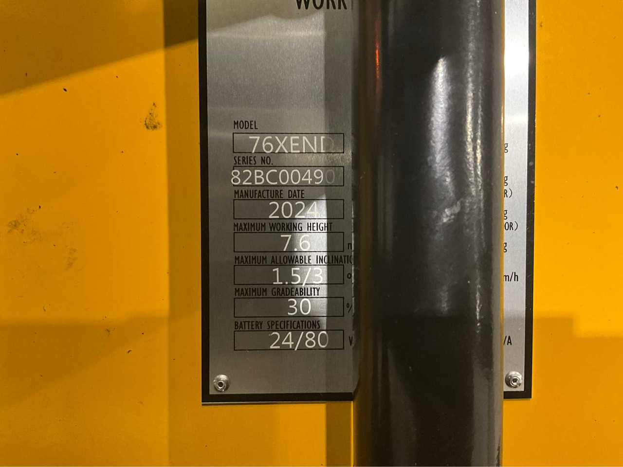 Aerial platform JD Equipment 76XEND: picture 18