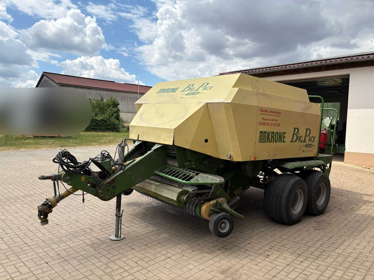 Krone Big Pack 120-80 Multi-Cut - Square baler: picture 1 Krone Big Pack 120-80 Multi-Cut - Square baler: picture 1
