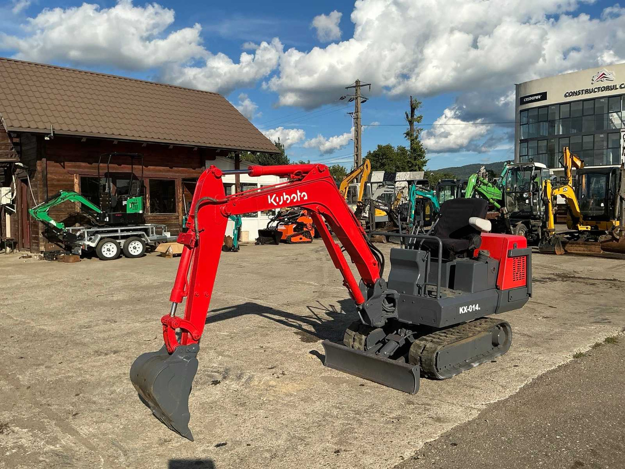 Mini excavator Kubota KX-014: picture 10