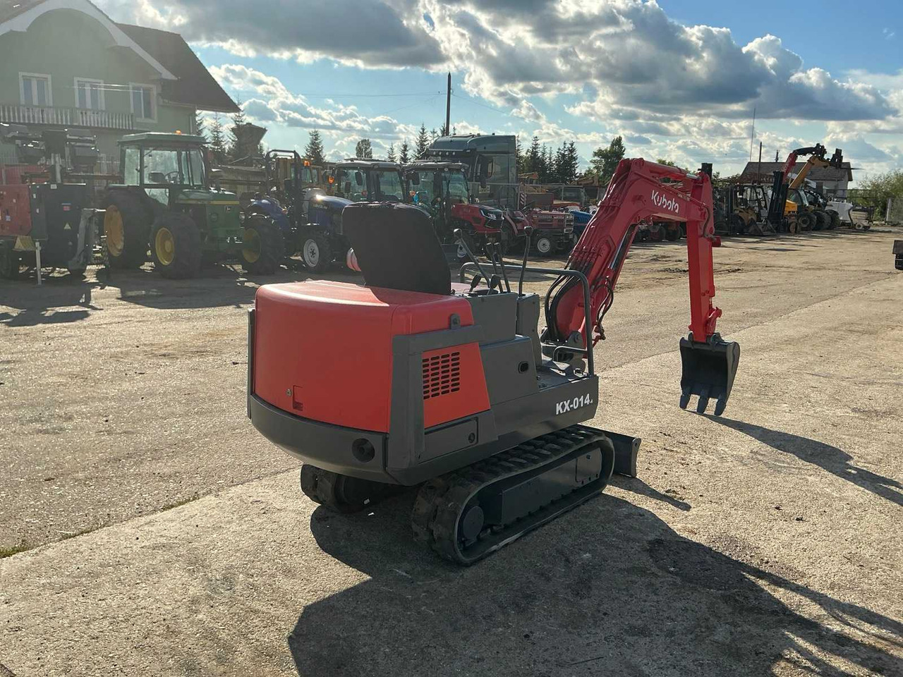 Mini excavator Kubota KX-014: picture 7