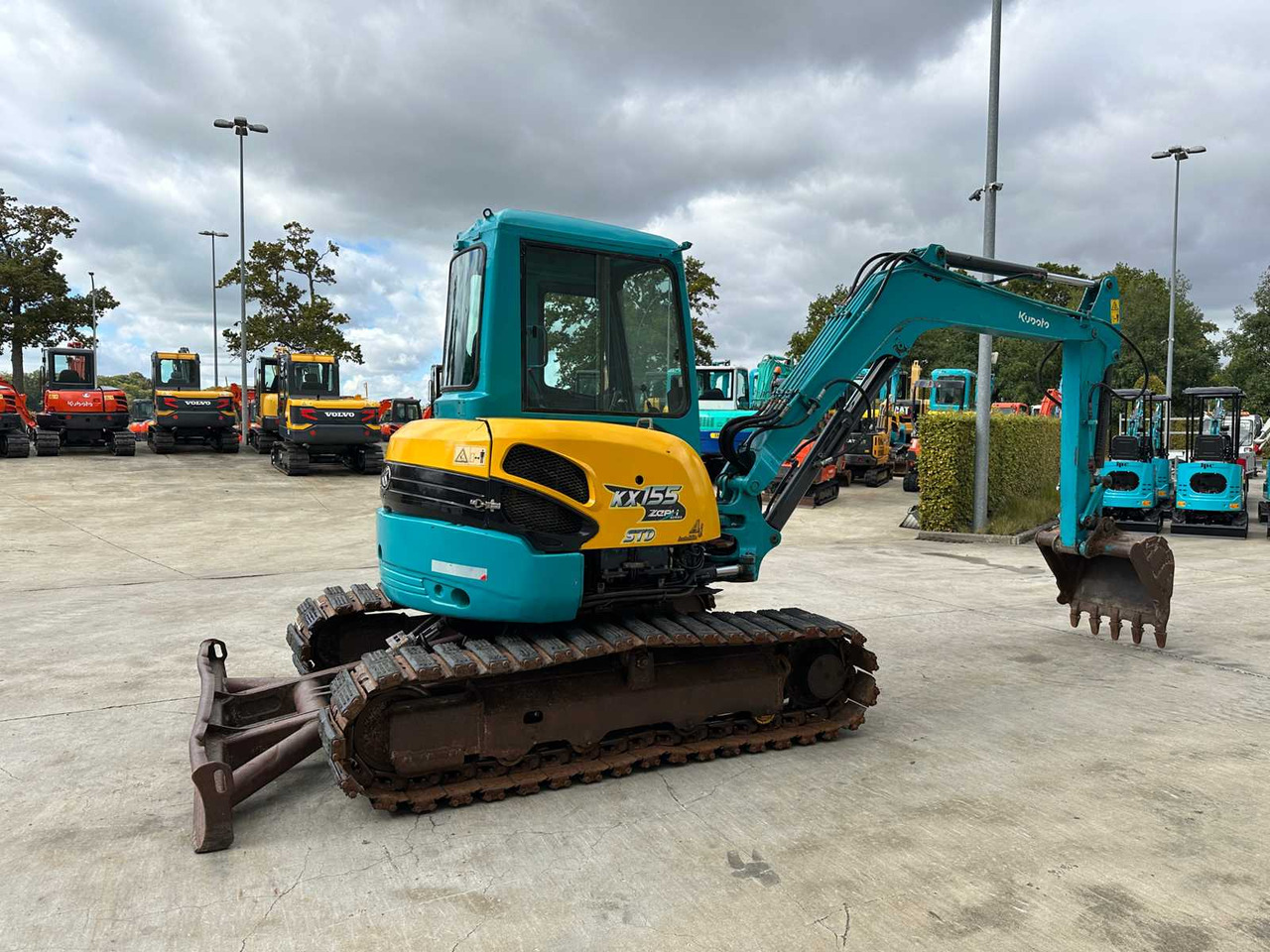 Kubota KX155-3SZ - Crawler excavator: picture 5 Kubota KX155-3SZ - Crawler excavator: picture 5