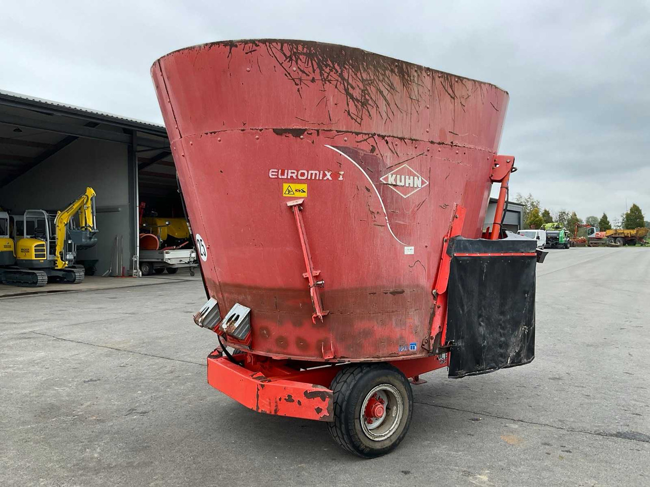 Kuhn Euromix 1270 - Forage mixer wagon: picture 5 Kuhn Euromix 1270 - Forage mixer wagon: picture 5