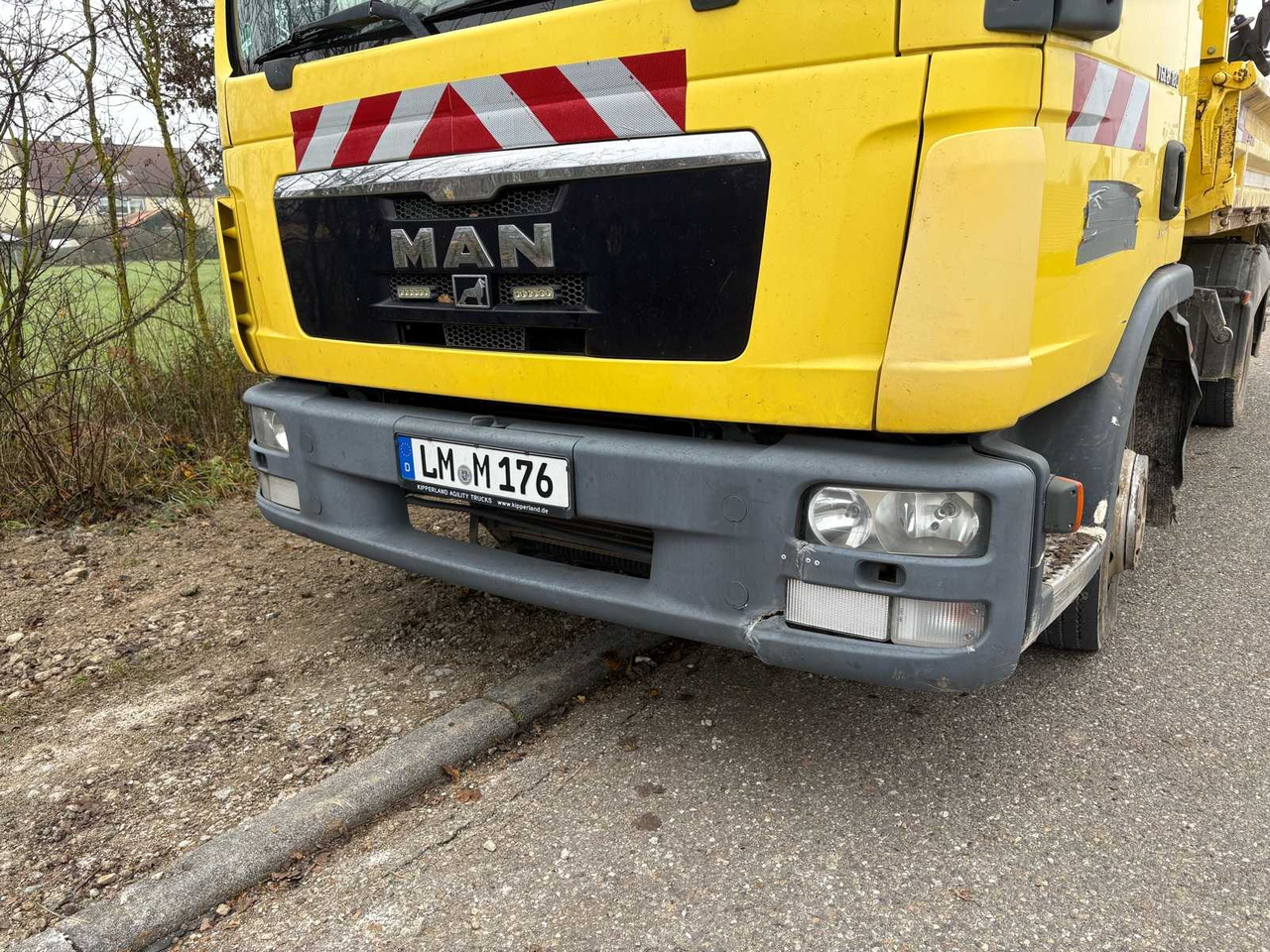 Mini dumper MAN / ATLAS TRUCK TIPPER WITH LOADING CRANE: picture 13