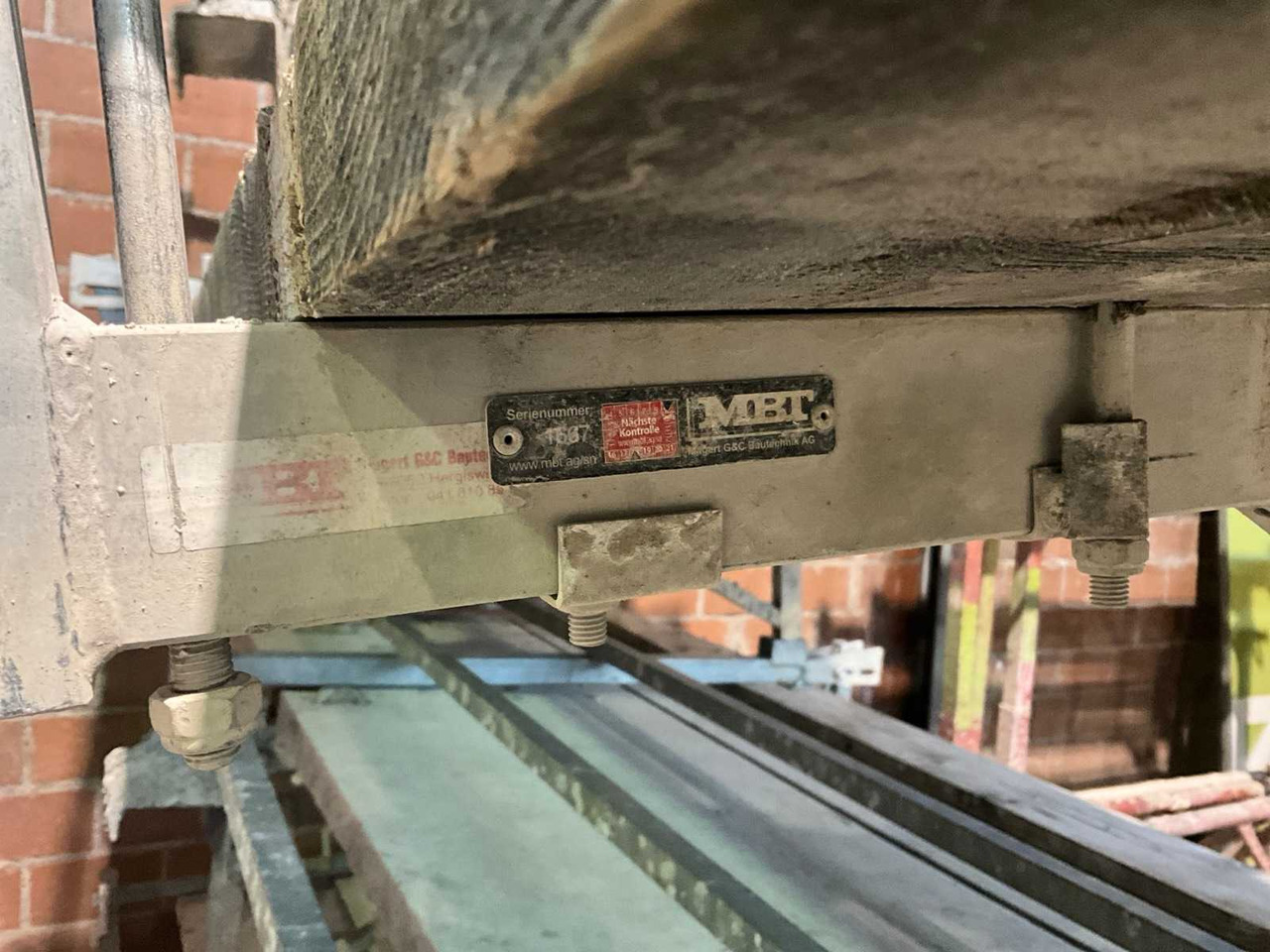 MBT CONCRETING PLATFORM (4X) - Aerial platform: picture 4 MBT CONCRETING PLATFORM (4X) - Aerial platform: picture 4