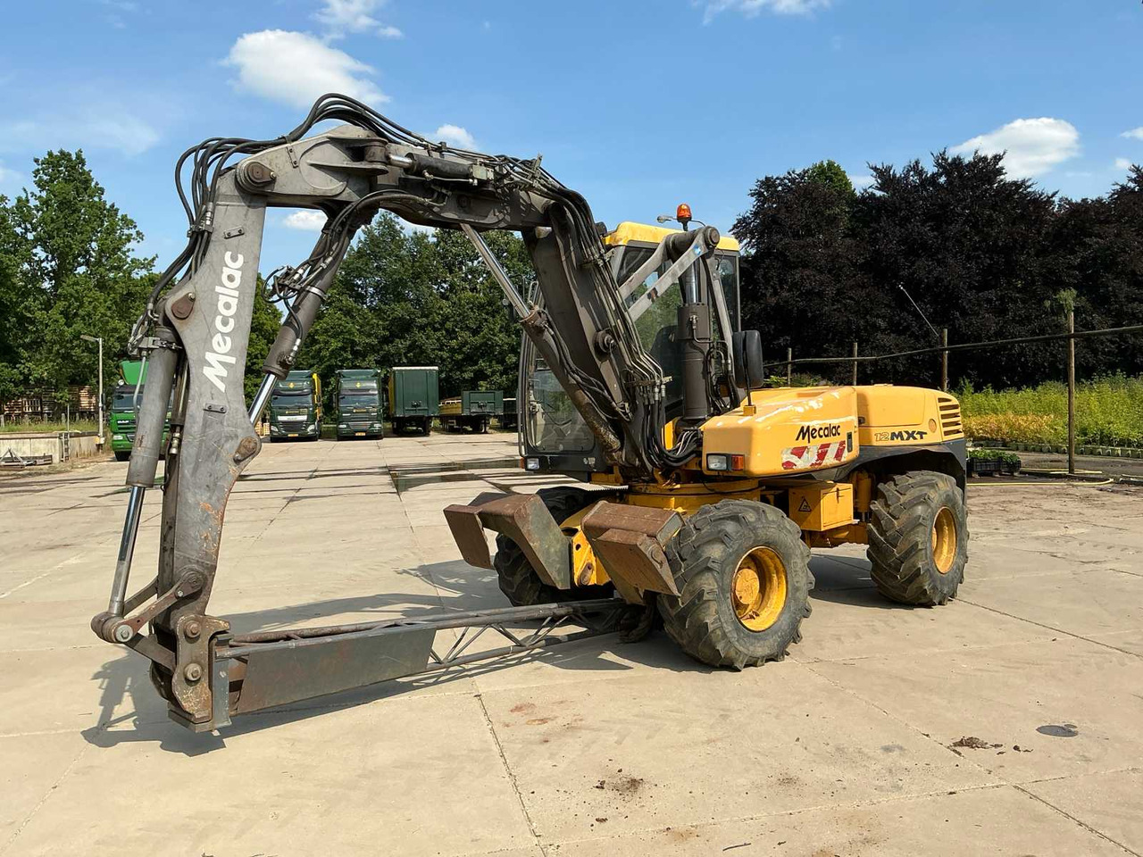 Mecalac 12MXT - Backhoe loader: picture 1 Mecalac 12MXT - Backhoe loader: picture 1