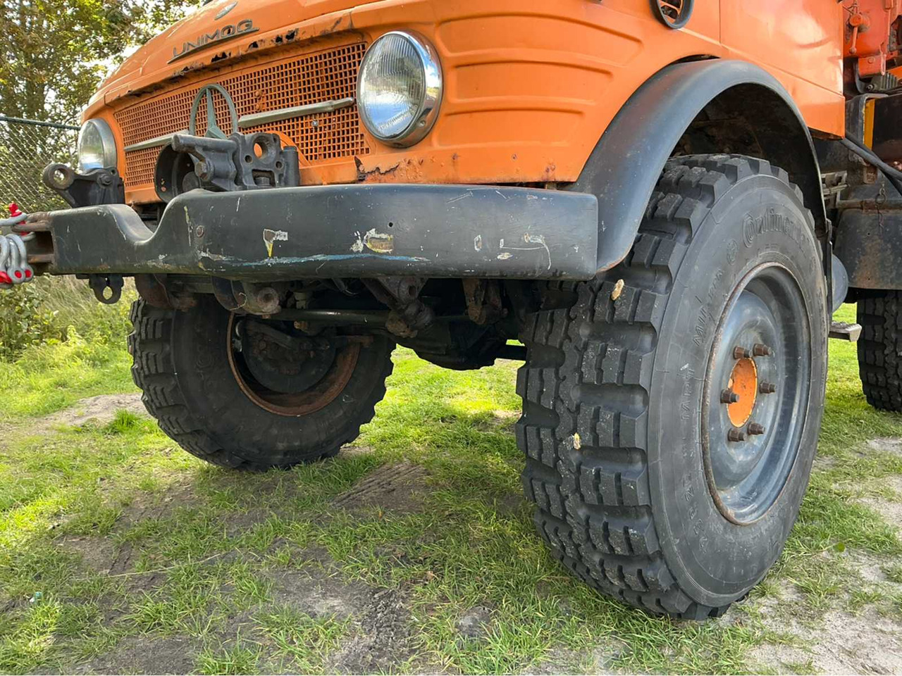 Farm trailer Mercedes-benz Unimog 406: picture 14