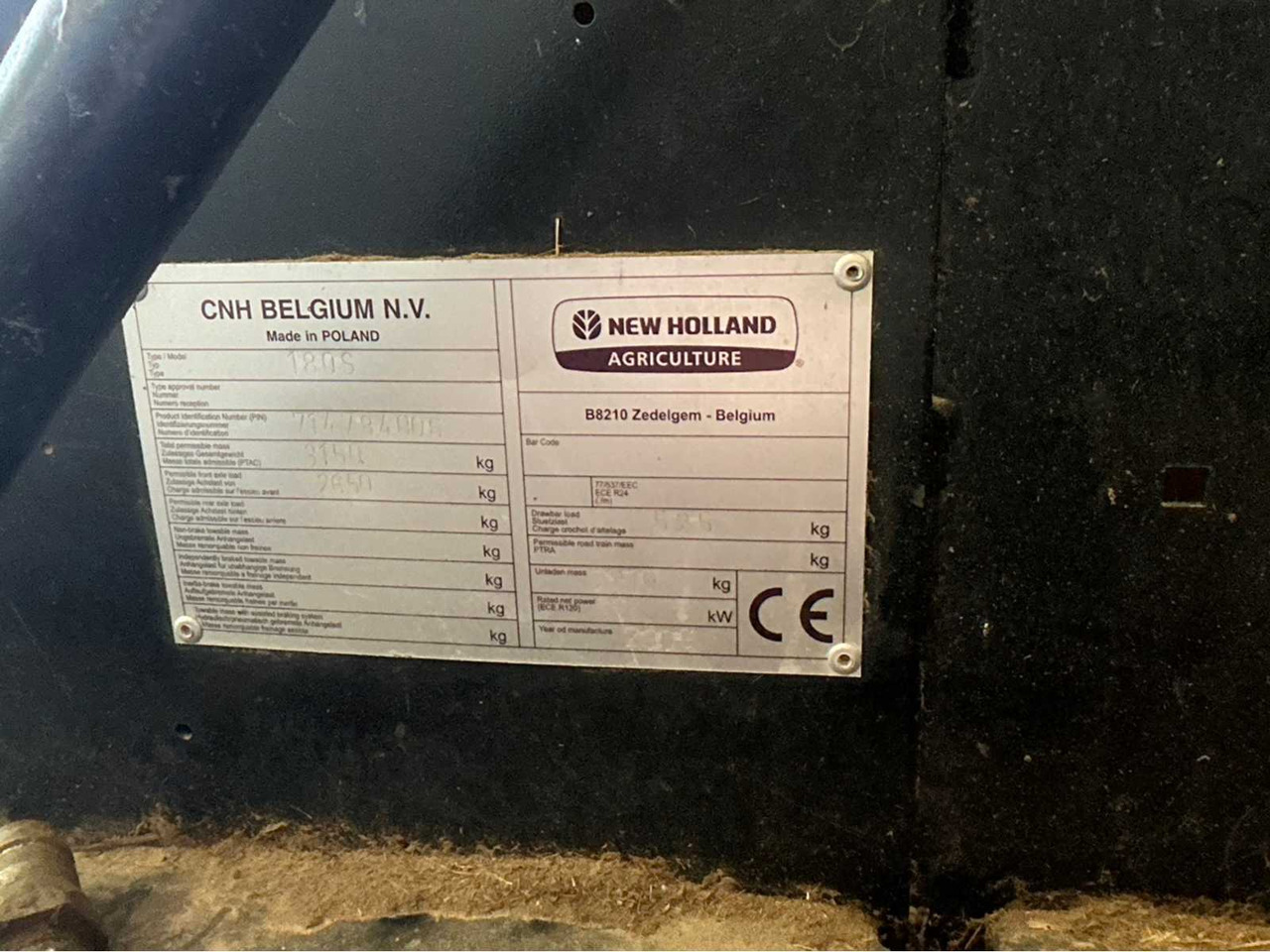 Round baler New Holland BR7070: picture 27