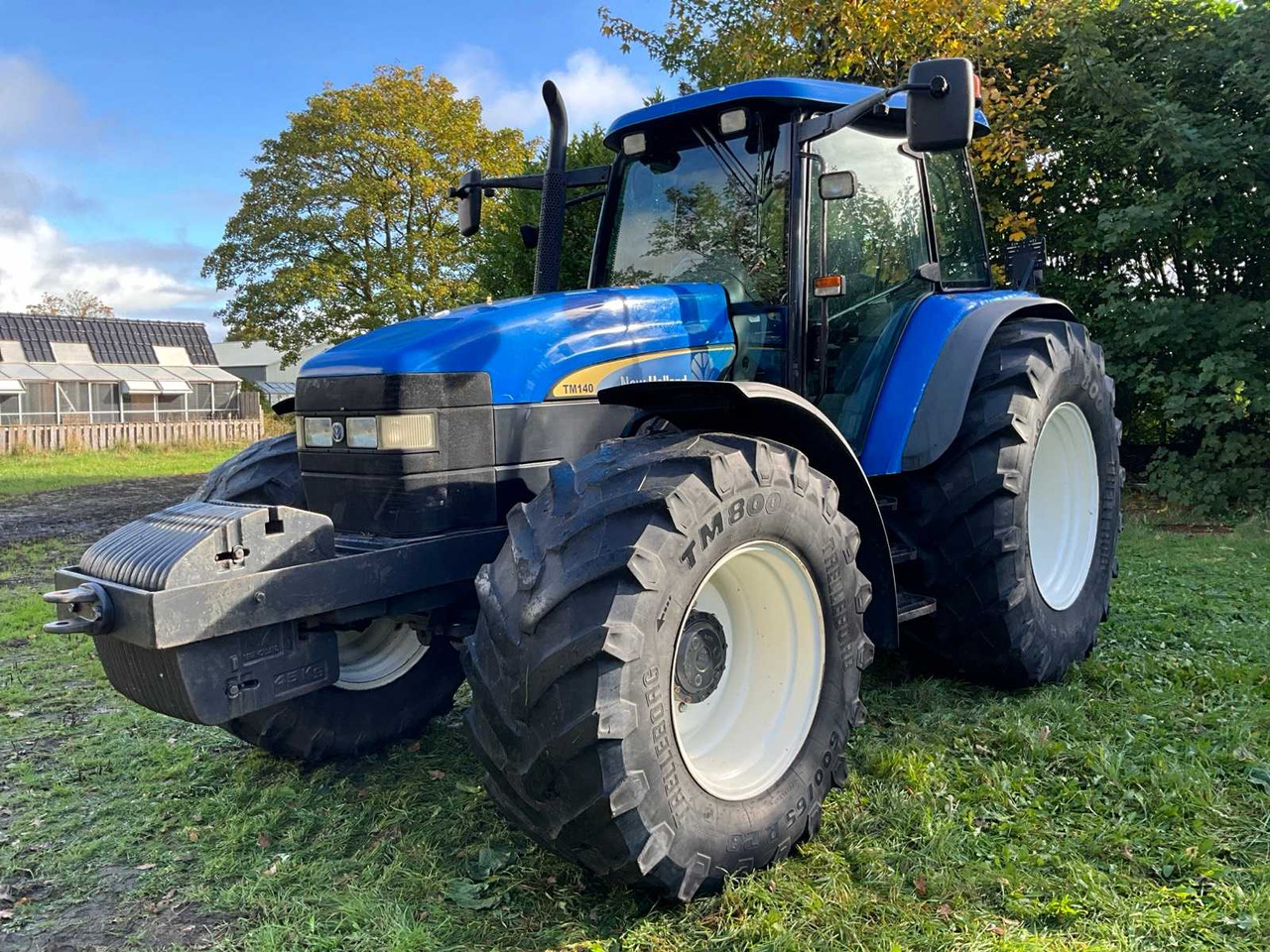 New holland TM140 - Farm tractor: picture 1 New holland TM140 - Farm tractor: picture 1
