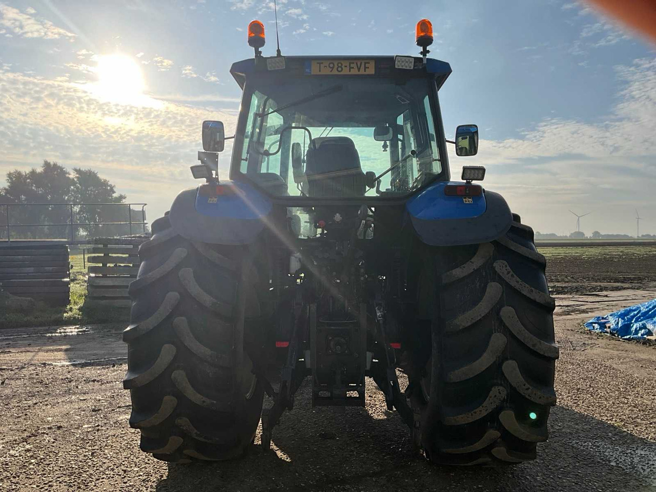 Farm tractor New holland TM165: picture 8