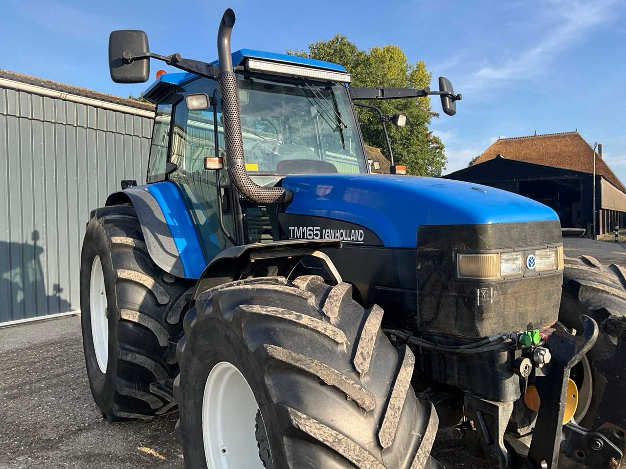 Farm tractor New holland TM165: picture 11