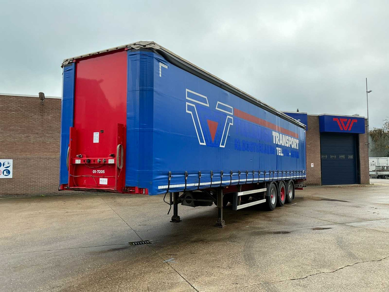 2008 GROENEWEGEN DRO-12-27 SEMI-TRAILER - Semi-trailer: picture 2 2008 GROENEWEGEN DRO-12-27 SEMI-TRAILER - Semi-trailer: picture 2