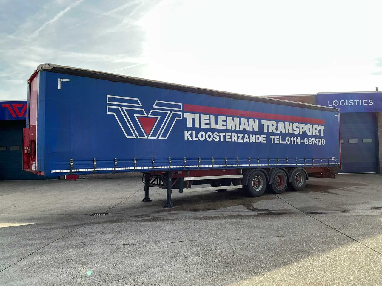 2008 GROENEWEGEN DRO-14-27 SEMI-TRAILER - Semi-trailer: picture 1 2008 GROENEWEGEN DRO-14-27 SEMI-TRAILER - Semi-trailer: picture 1