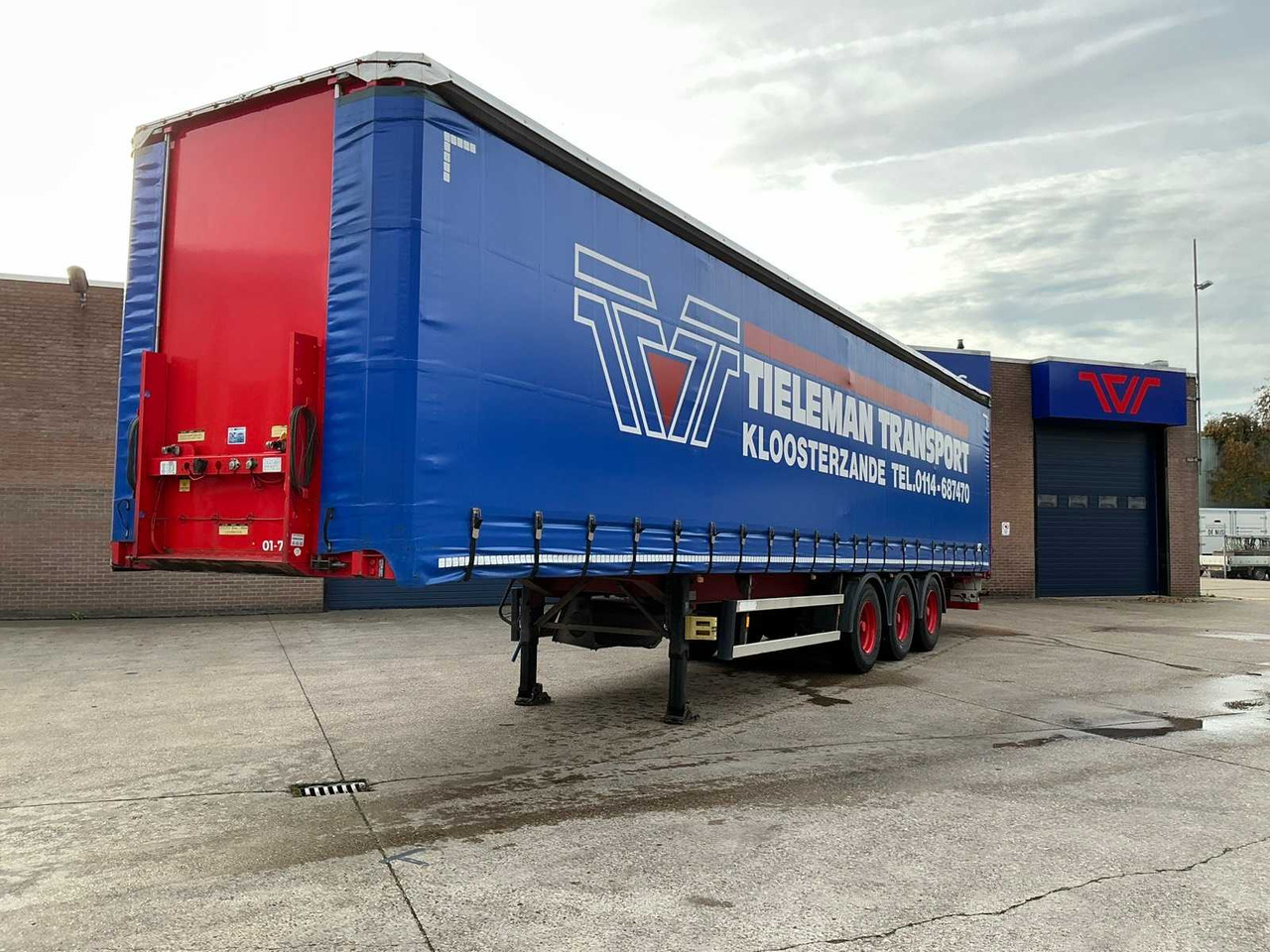 2008 GROENEWEGEN DRO-14-27 SEMI-TRAILER - Semi-trailer: picture 2 2008 GROENEWEGEN DRO-14-27 SEMI-TRAILER - Semi-trailer: picture 2