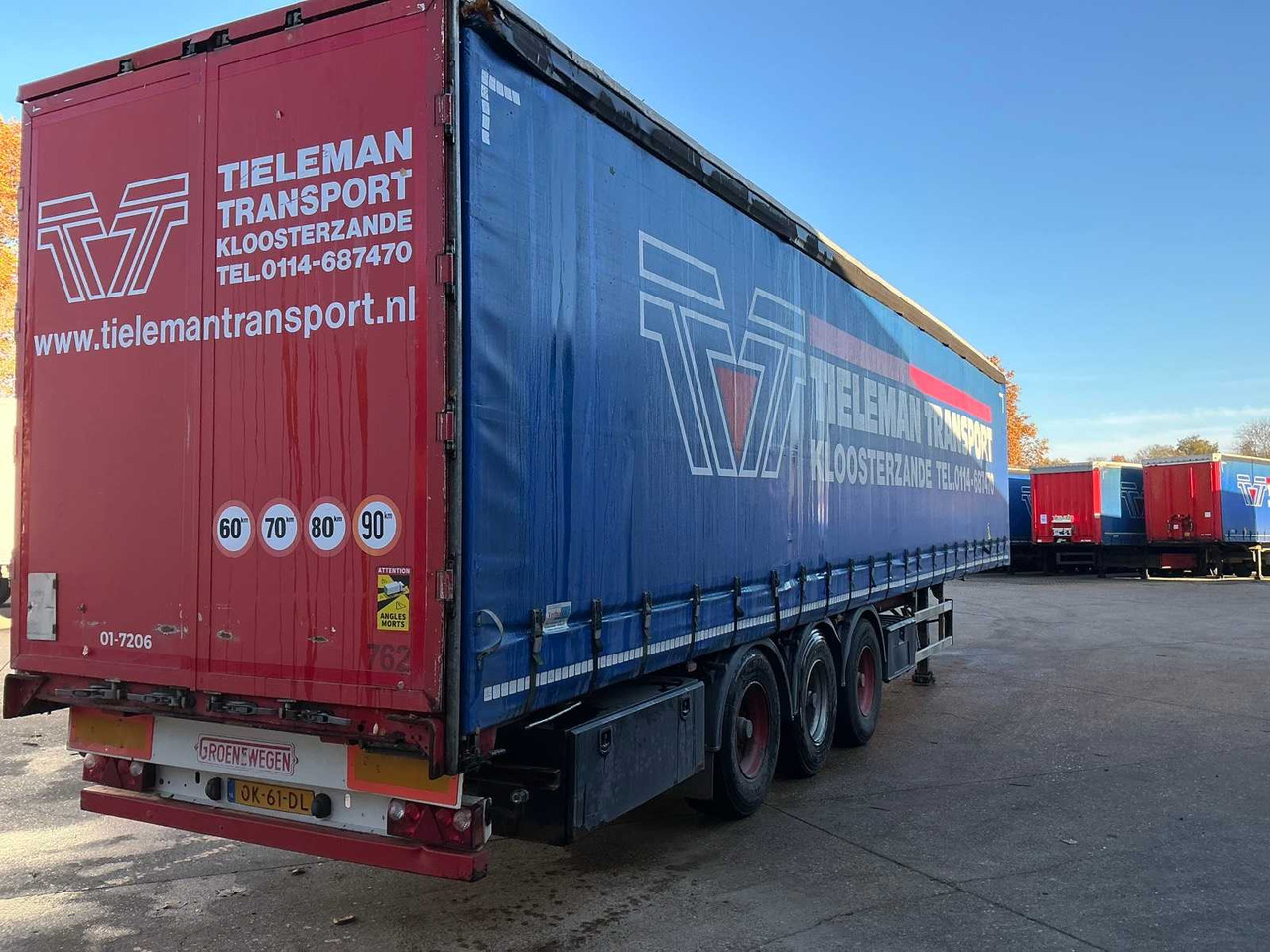 2008 GROENEWEGEN DRO-14-27 SEMI-TRAILER - Semi-trailer: picture 5 2008 GROENEWEGEN DRO-14-27 SEMI-TRAILER - Semi-trailer: picture 5