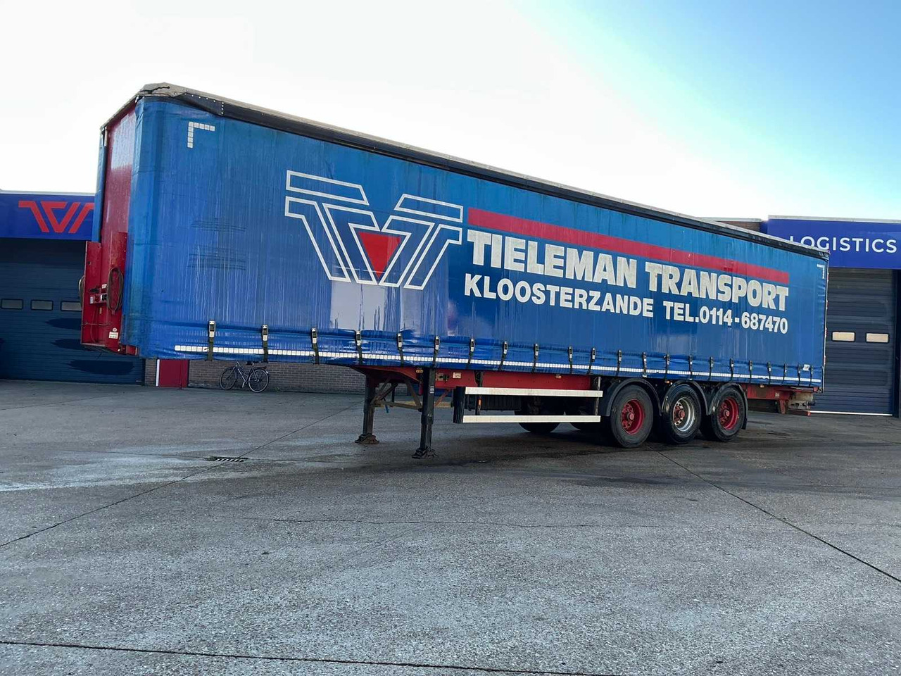 2008 GROENEWEGEN DRO-14-27 SEMI-TRAILER - Semi-trailer: picture 1 2008 GROENEWEGEN DRO-14-27 SEMI-TRAILER - Semi-trailer: picture 1