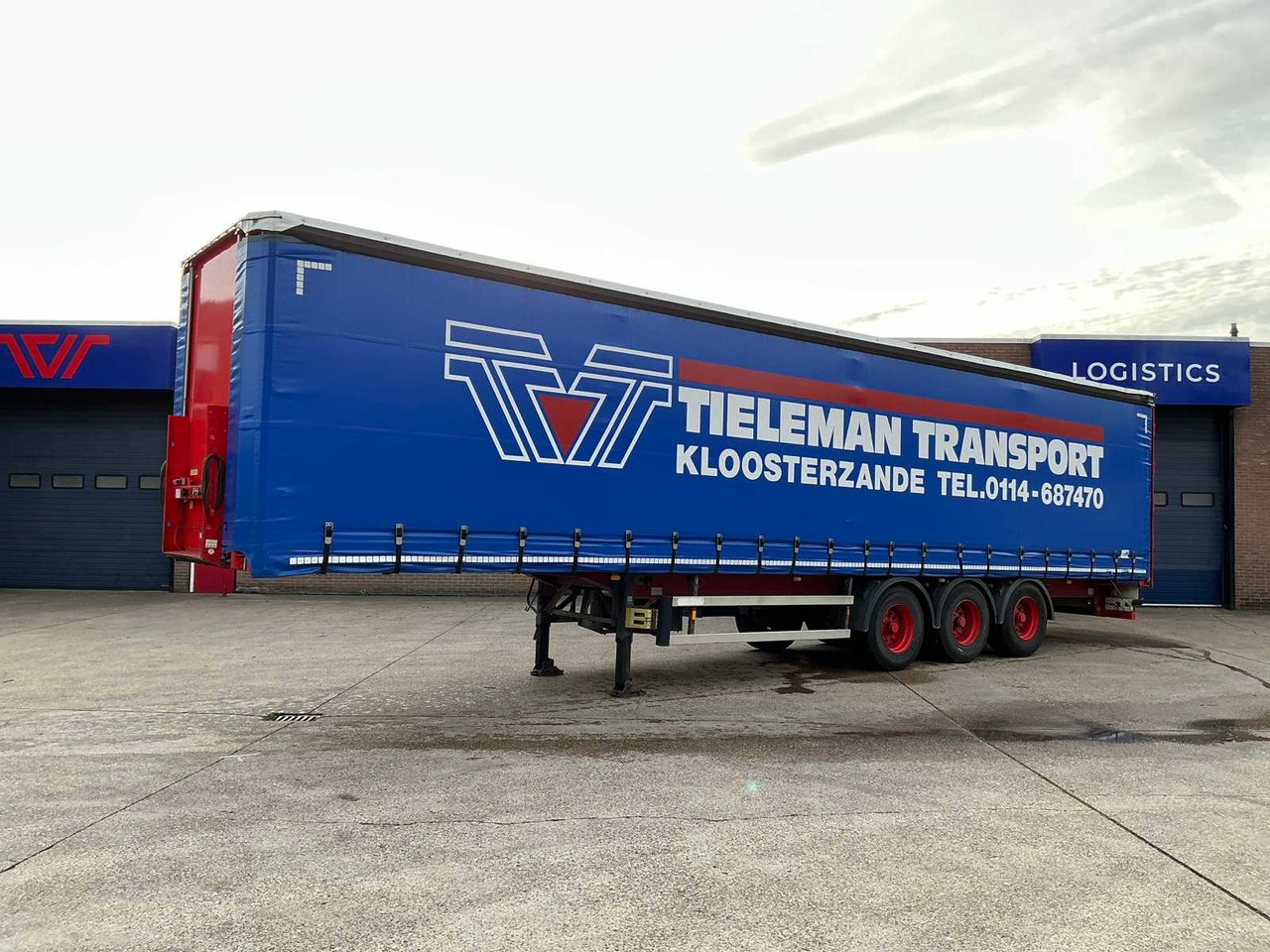 2008 GROENEWEGEN DRO-14-27 SEMI-TRAILER - Semi-trailer: picture 1 2008 GROENEWEGEN DRO-14-27 SEMI-TRAILER - Semi-trailer: picture 1