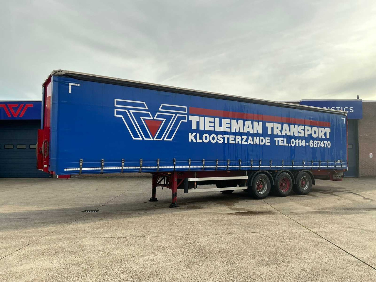 2008 GROENEWEGEN DRO-14-27 SEMI-TRAILER - Semi-trailer: picture 1 2008 GROENEWEGEN DRO-14-27 SEMI-TRAILER - Semi-trailer: picture 1