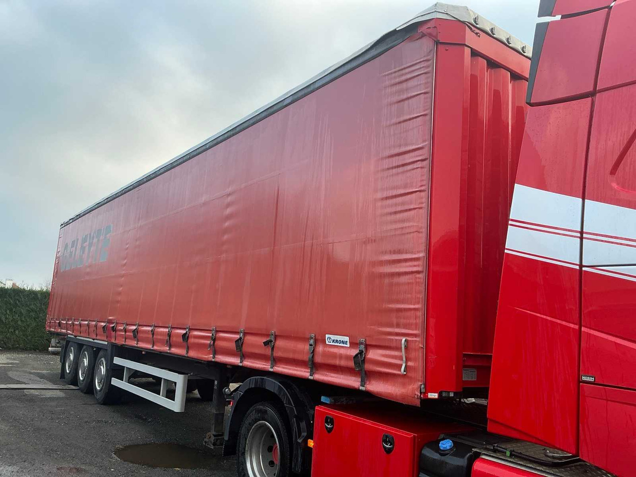 2008 KRONE SD-27 SEMI-TRAILER KRONE - Semi-trailer: picture 2 2008 KRONE SD-27 SEMI-TRAILER KRONE - Semi-trailer: picture 2