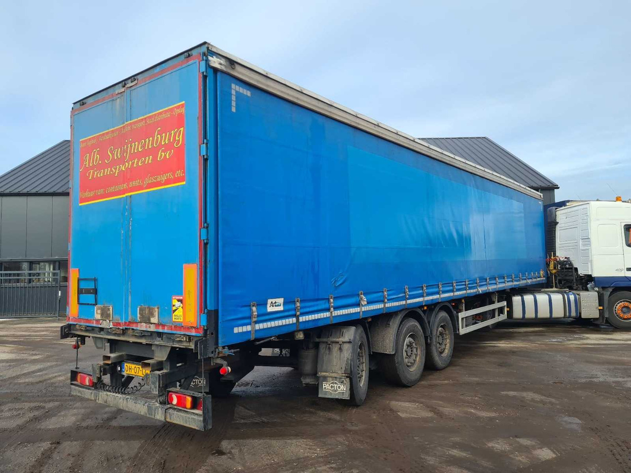 PACTON - SN 24 CURTAINSIDER TRAILER - SEMI-TRAILER - Semi-trailer: picture 1 PACTON - SN 24 CURTAINSIDER TRAILER - SEMI-TRAILER - Semi-trailer: picture 1
