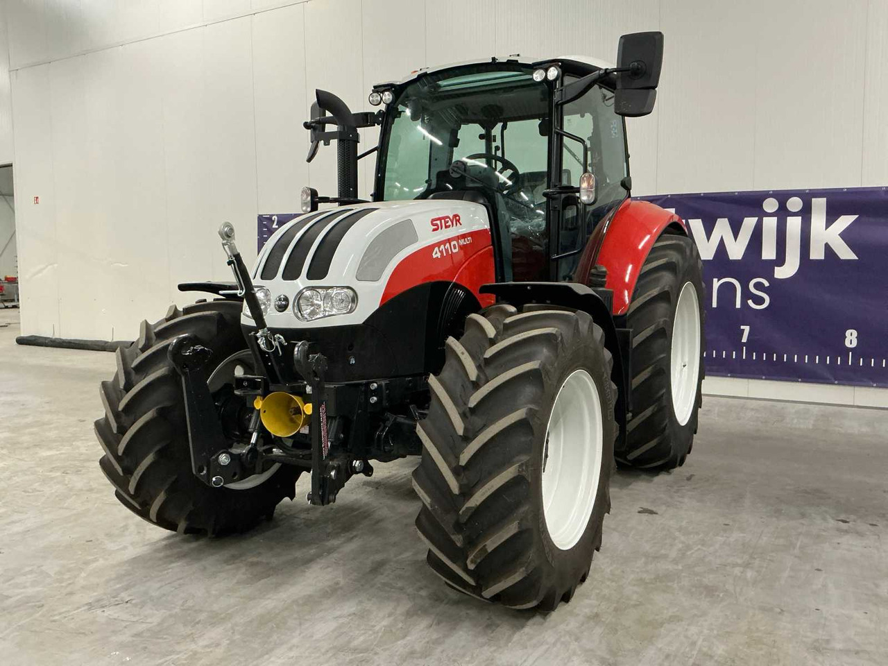 Steyr 4110 Multi - Farm tractor: picture 1 Steyr 4110 Multi - Farm tractor: picture 1