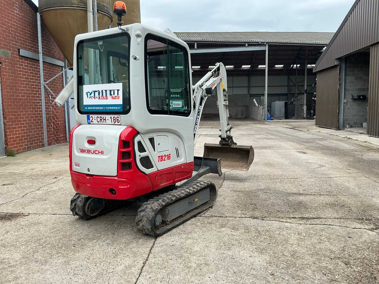 Takeuchi TB216 - Mini excavator: picture 5 Takeuchi TB216 - Mini excavator: picture 5