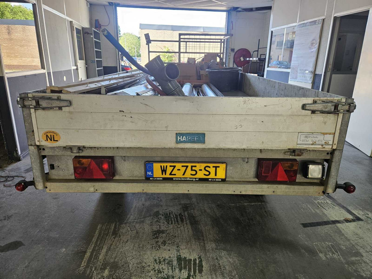 2001 HAPERT V2700 DRAWBAR TRAILER TRAILER - Trailer: picture 5 2001 HAPERT V2700 DRAWBAR TRAILER TRAILER - Trailer: picture 5