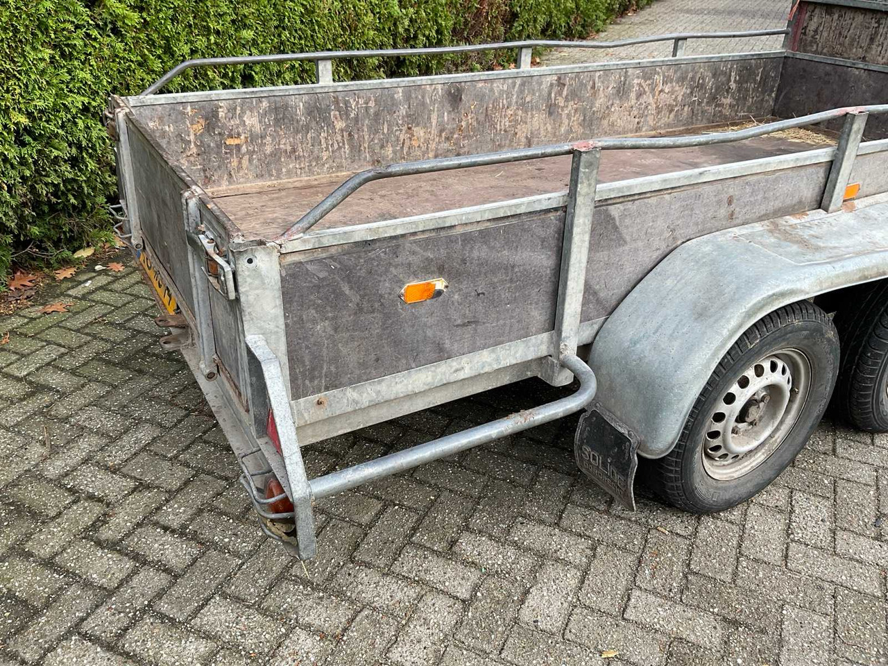 SOLID TANDEM AXLE - Trailer: picture 4 SOLID TANDEM AXLE - Trailer: picture 4