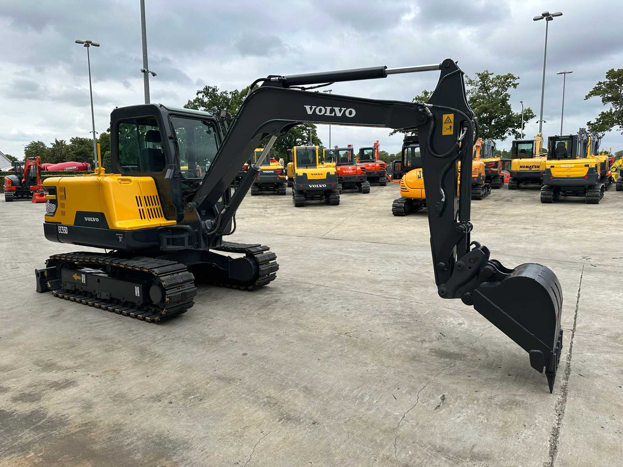 VOLVO EC55D - Crawler excavator: picture 3 VOLVO EC55D - Crawler excavator: picture 3