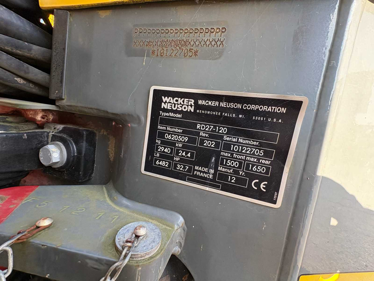 Wacker Neuson Tandemwalze RD 27-120 - Road roller: picture 3 Wacker Neuson Tandemwalze RD 27-120 - Road roller: picture 3
