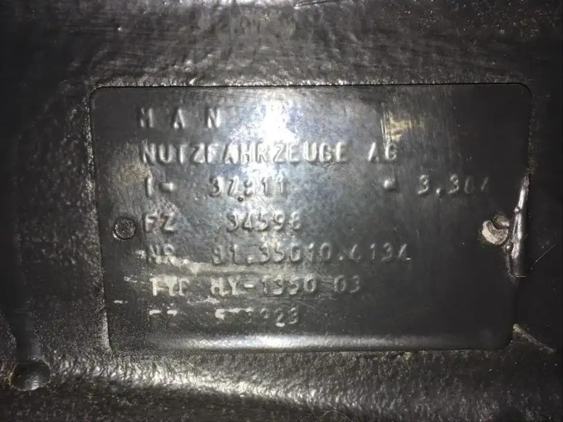 MAN Differentieel HY1350-03 - Rear axle for Truck: picture 2 MAN Differentieel HY1350-03 - Rear axle for Truck: picture 2