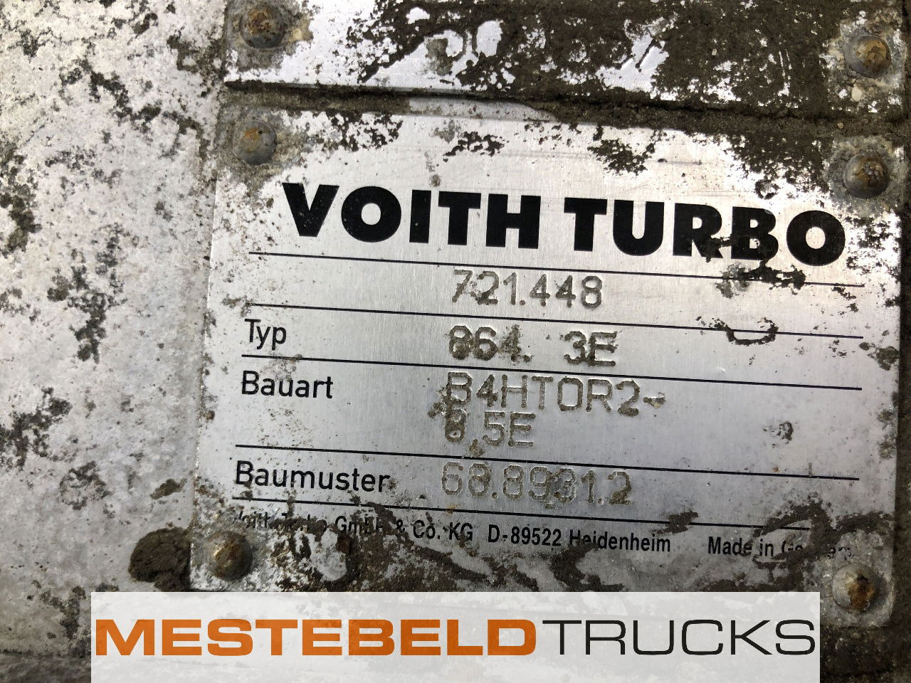 Mercedes-Benz Versnellingsbak Voith 864.3E - Gearbox and parts for Truck: picture 5 Mercedes-Benz Versnellingsbak Voith 864.3E - Gearbox and parts for Truck: picture 5