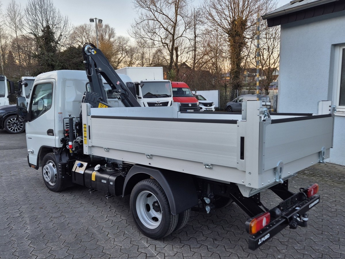 FUSO 3S15 Alukipper mit Ladekran 3 x hydr. - Tipper van: picture 4 FUSO 3S15 Alukipper mit Ladekran 3 x hydr. - Tipper van: picture 4